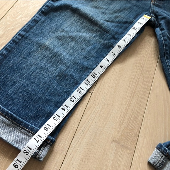 G Unit Y2K Logo Embroidered Capris Jeans - Picture 10 of 12